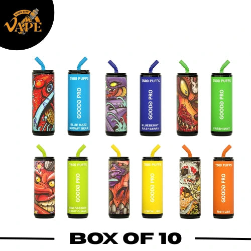 GOODG PRO 7500 Puffs Disposable Vape Box Of 10