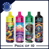 JNR Alien 10000 (Box of 10)