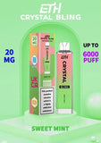sweet mint Crystal Bling 6000