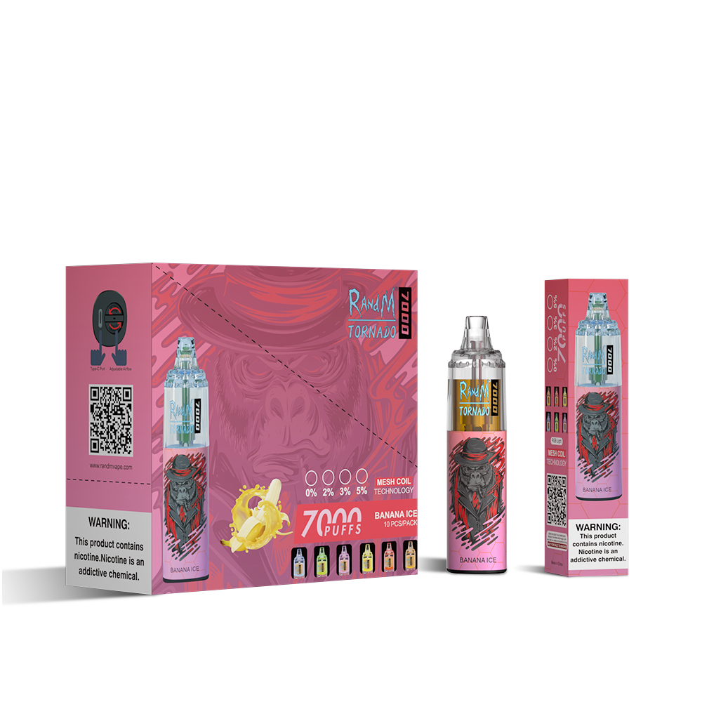 RAndM Tornado 7000 Puffs Wegwerp Vape (Doos van 10)