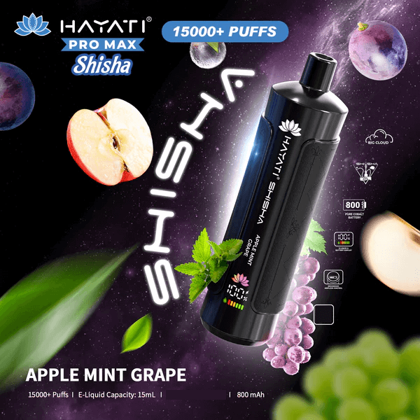 Hayati Shisha 15k Puffs Disposable Vape