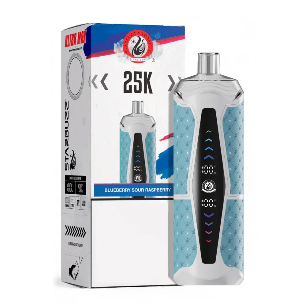 Starbuzz Ultra Max 25k Puffs Disposable Vape (Box of 10)