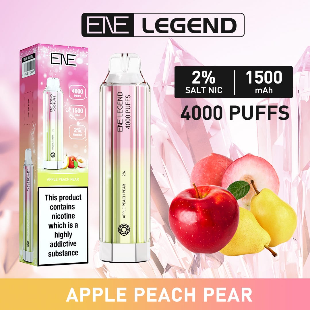 Elux ENE Legend 4000 Puffs Wegwerp Vape (Doos van 10)
