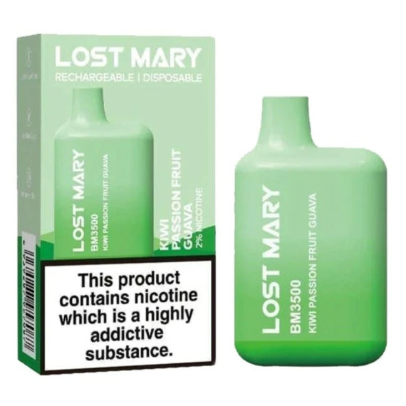 Lost Mary 3500 Puffs Disposable Vape (Doos van 10)