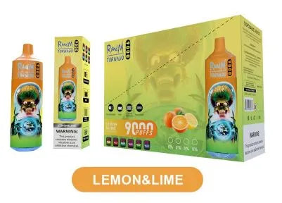 Lemon lime Randm Tornado 9000 