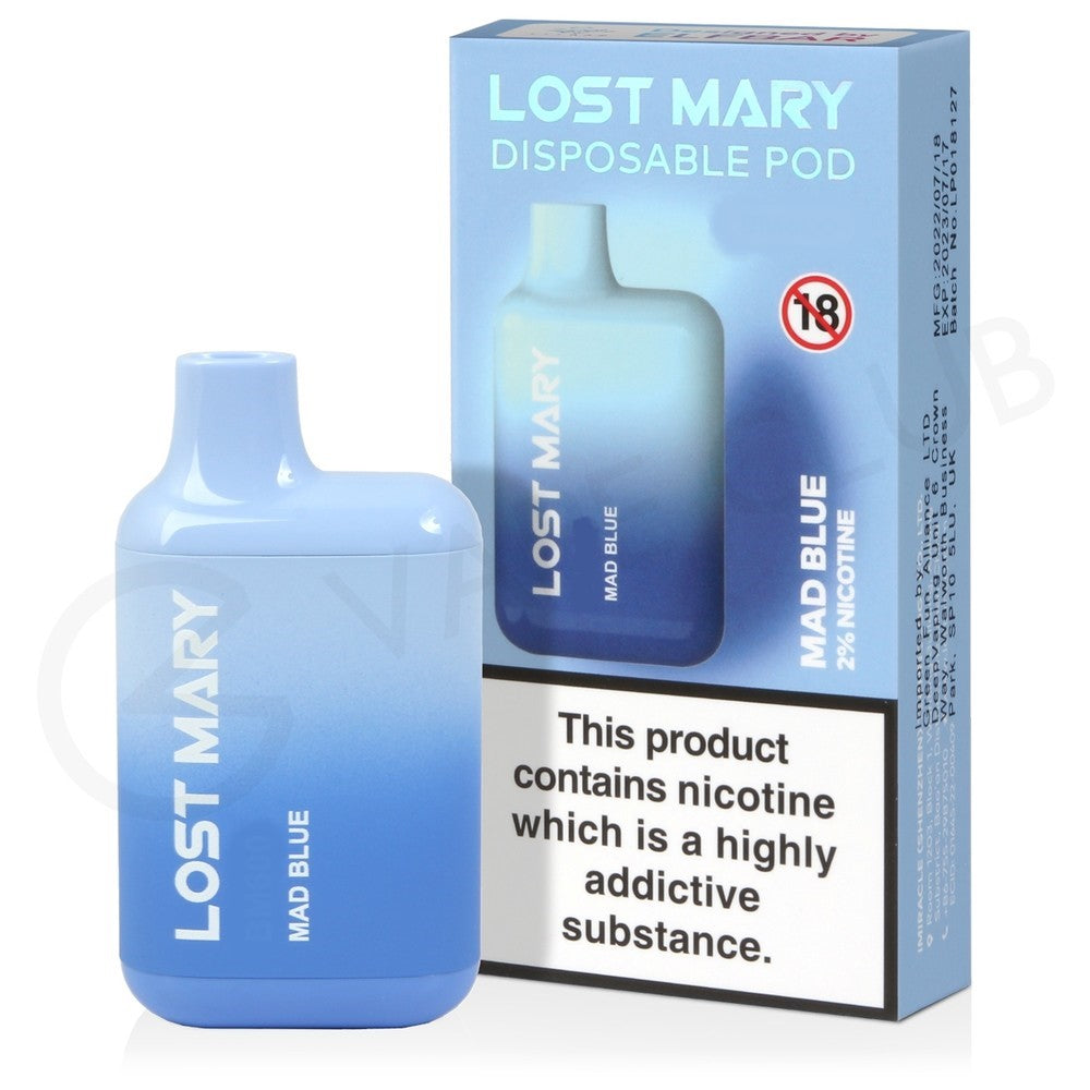 Lost Mary 3500 Puffs Disposable Vape (Doos van 10)