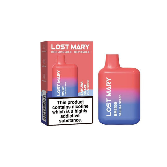 Lost Mary 3500 Puffs Disposable Vape (Doos van 10)