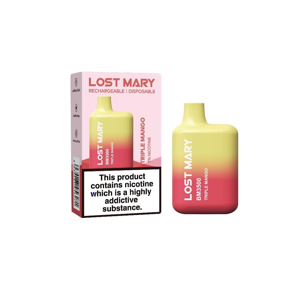 Lost Mary 3500 Puffs Disposable Vape (Doos van 10)