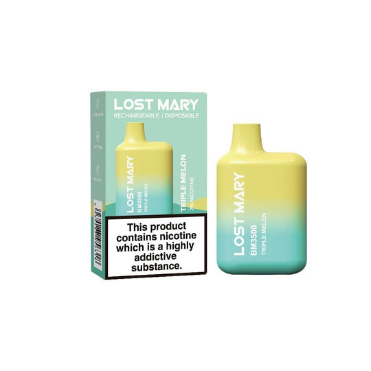 Lost Mary 3500 Puffs Disposable Vape (Doos van 10)