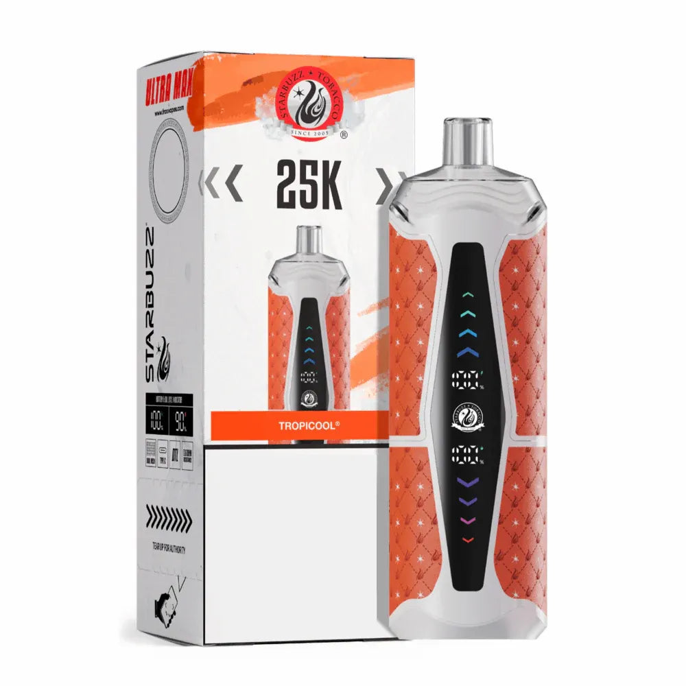 Starbuzz Ultra Max 25k Puffs Disposable Vape (Box of 10)