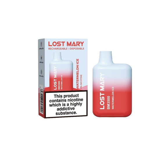 Lost Mary 3500 Puffs Disposable Vape (Doos van 10)