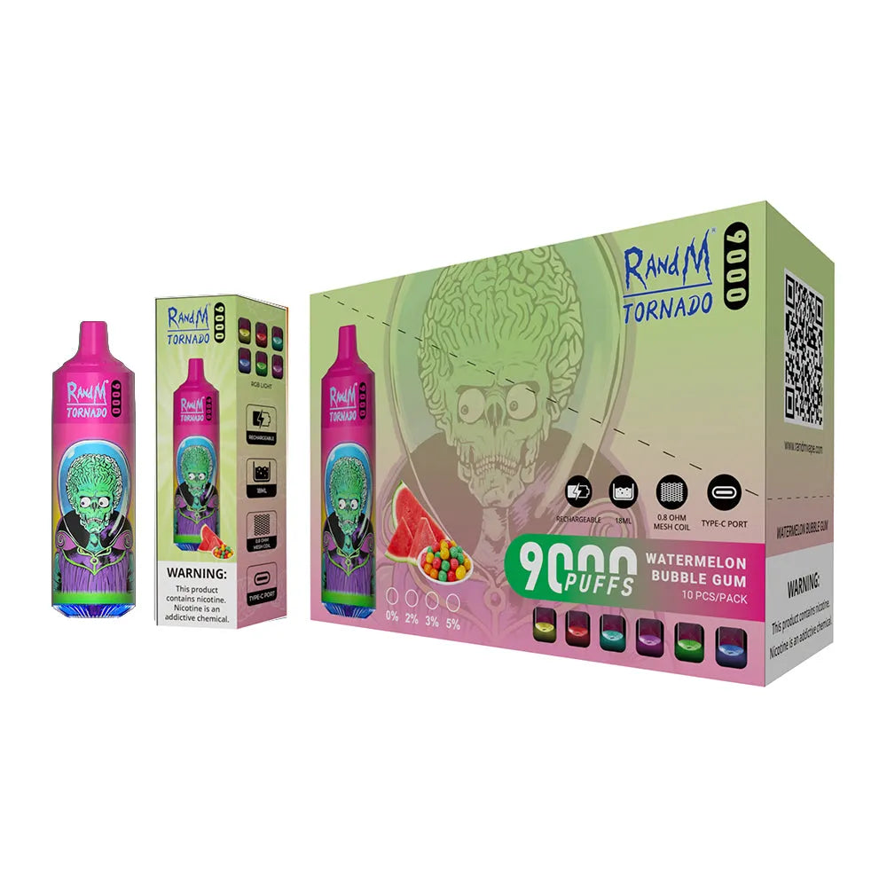 watermelon bubblegum Randm Tornado 9000 