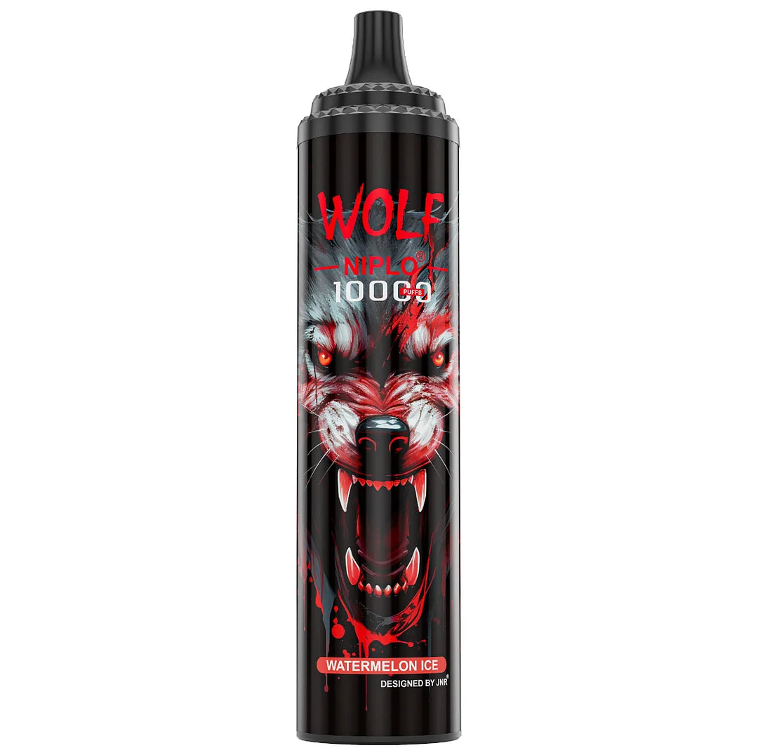 JNR Wolf Niplo 10000 Puffs Wegwerp Vape (Doos van 10)
