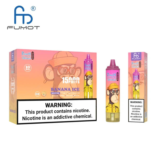 RandM Tornado 15000 Puffs Disposable Vape (Doos van 10)