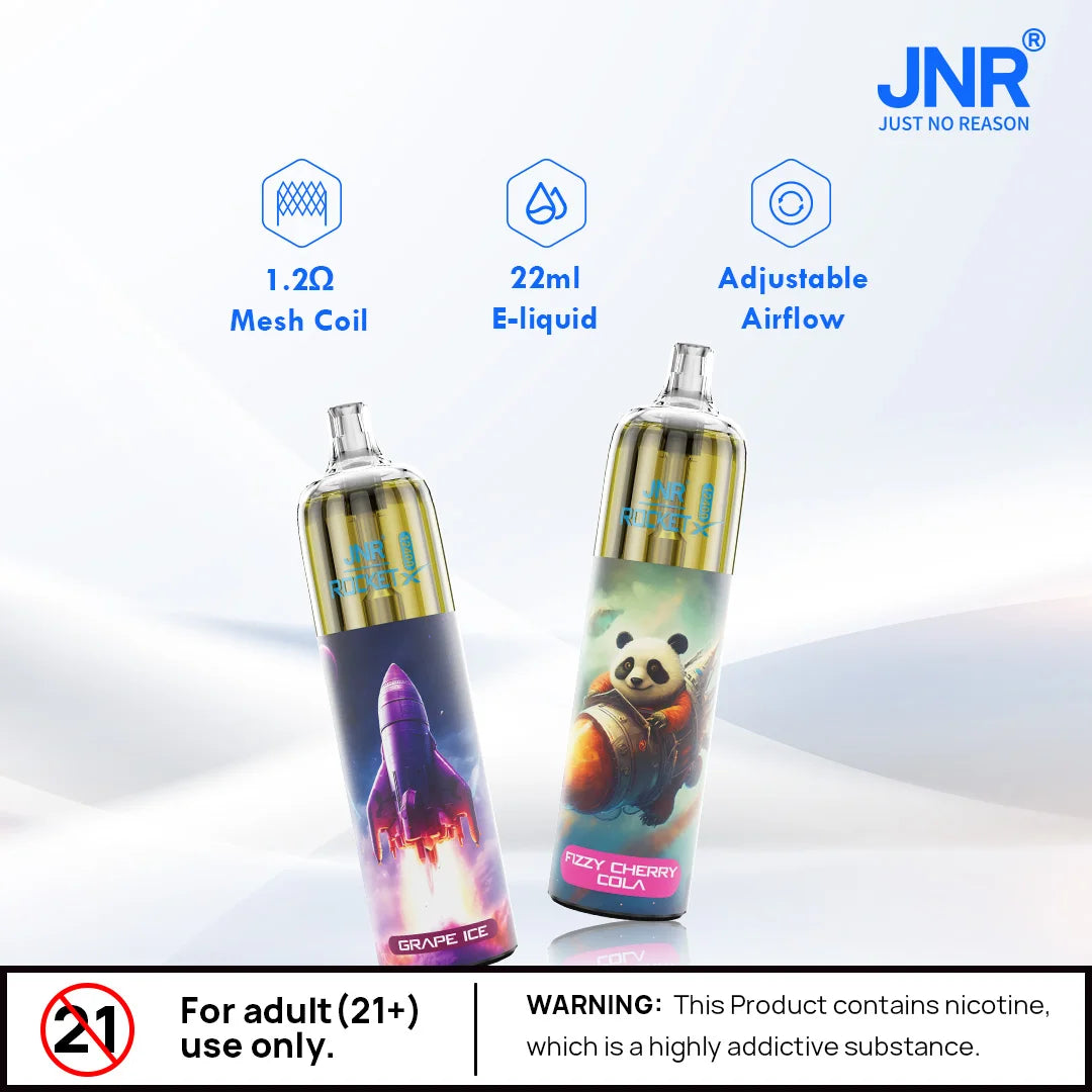 JNR Rocket X 12400 Puffs Wegwerp Vape (Doos van 10)
