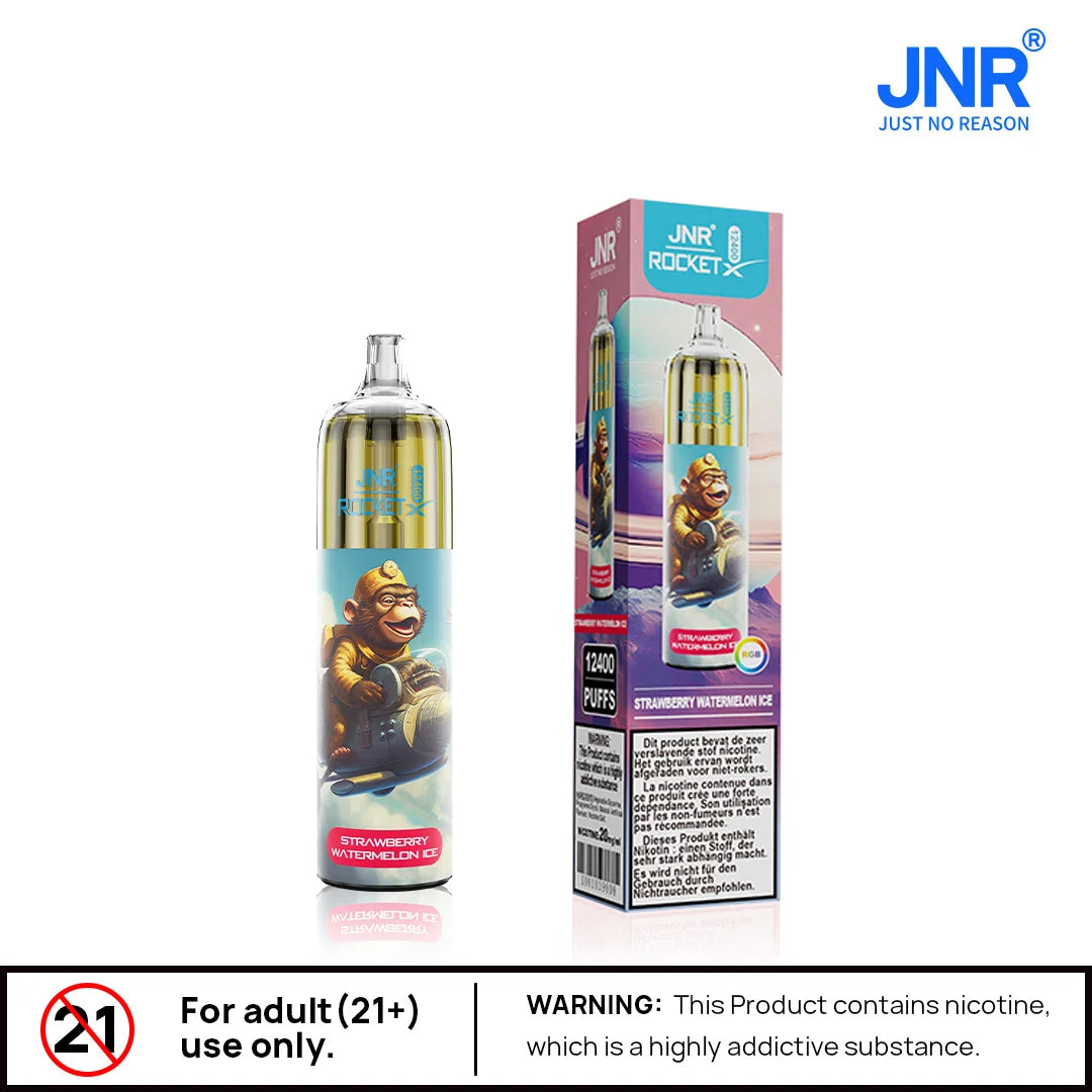 JNR Rocket X 12400 Puffs Wegwerp Vape (Doos van 10)
