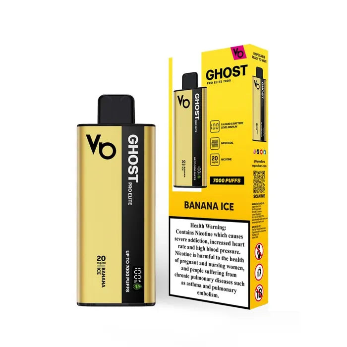 Ghost Pro Elite 7000 Puffs Dsiposable Vape (Doos van 10)
