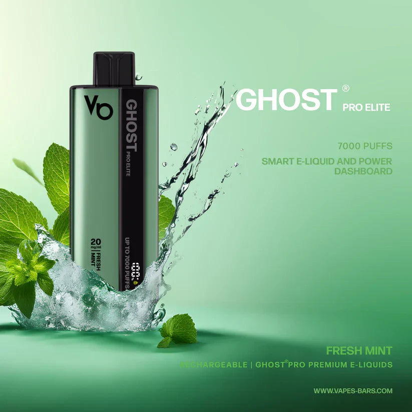 Ghost Pro Elite 7000 Puffs Dsiposable Vape (Doos van 10)
