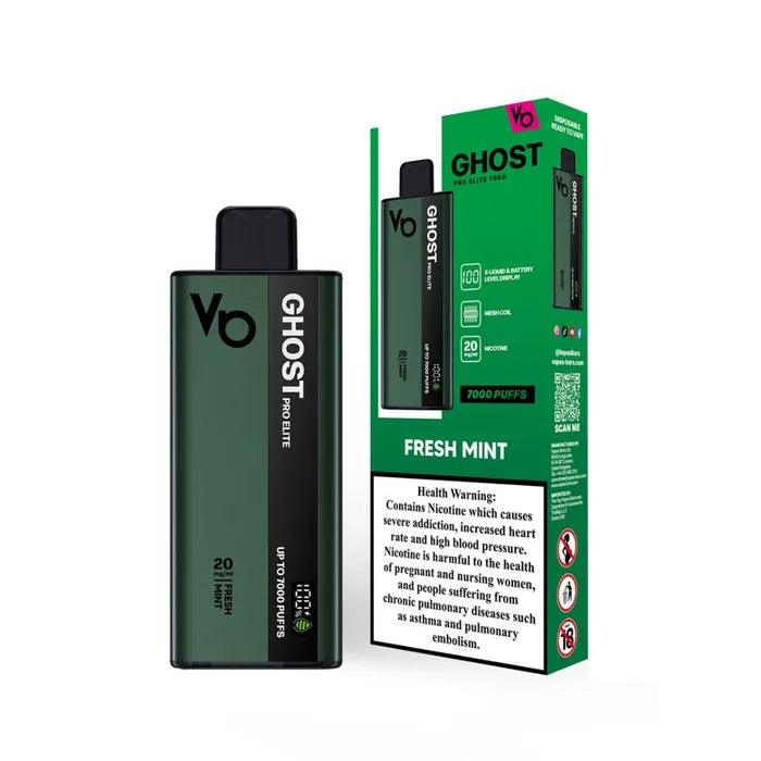 Ghost Pro Elite 7000 Puffs Dsiposable Vape (Doos van 10)
