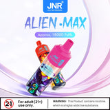 JNR Alien Max 18000 Puffs Wegwerp Vape