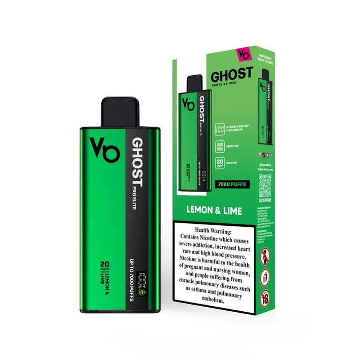 Ghost Pro Elite 7000 Puffs Dsiposable Vape (Doos van 10)
