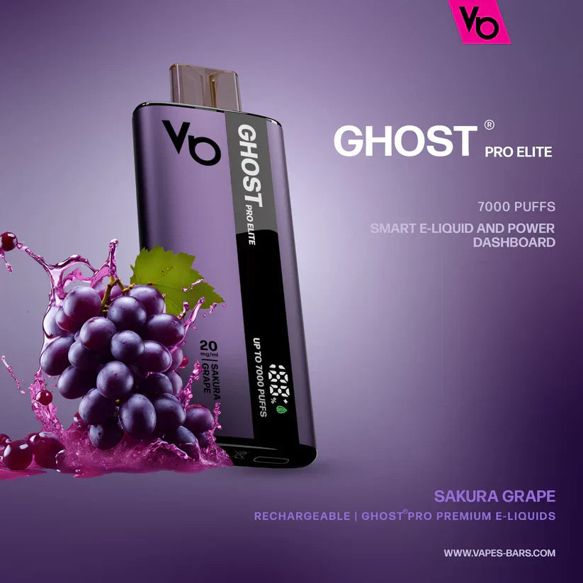 Ghost Pro Elite 7000 Puffs Dsiposable Vape (Doos van 10)
