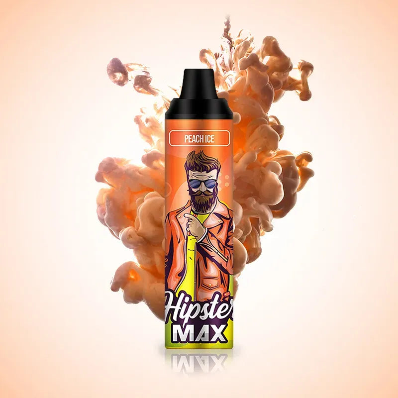 Peach Ice Hipster 6000 Puffs 