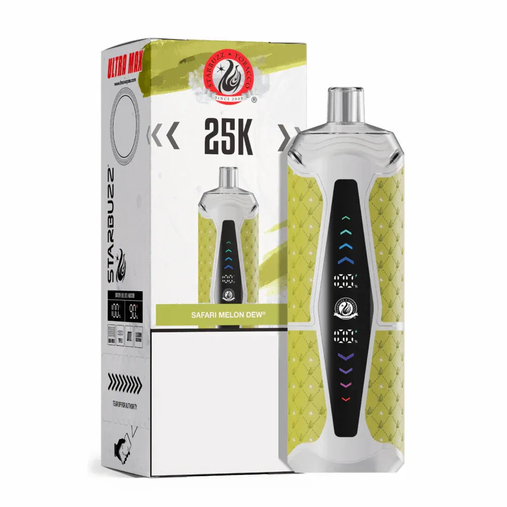 Starbuzz Ultra Max 25k Puffs Disposable Vape (Box of 10)